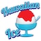 Signmission Hawaiian Ice Decal Concession Stand Food Truck Sticker, D-DC-16 Hawaiian Ice19 D-DC-16 Hawaiian Ice19 - alternate 1